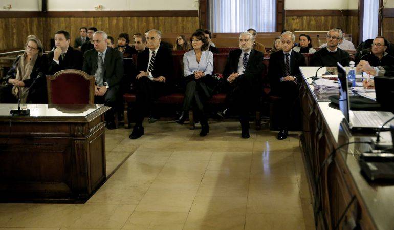 Sesión del primer juicio del 'caso Cooperación'. Foto: EFE