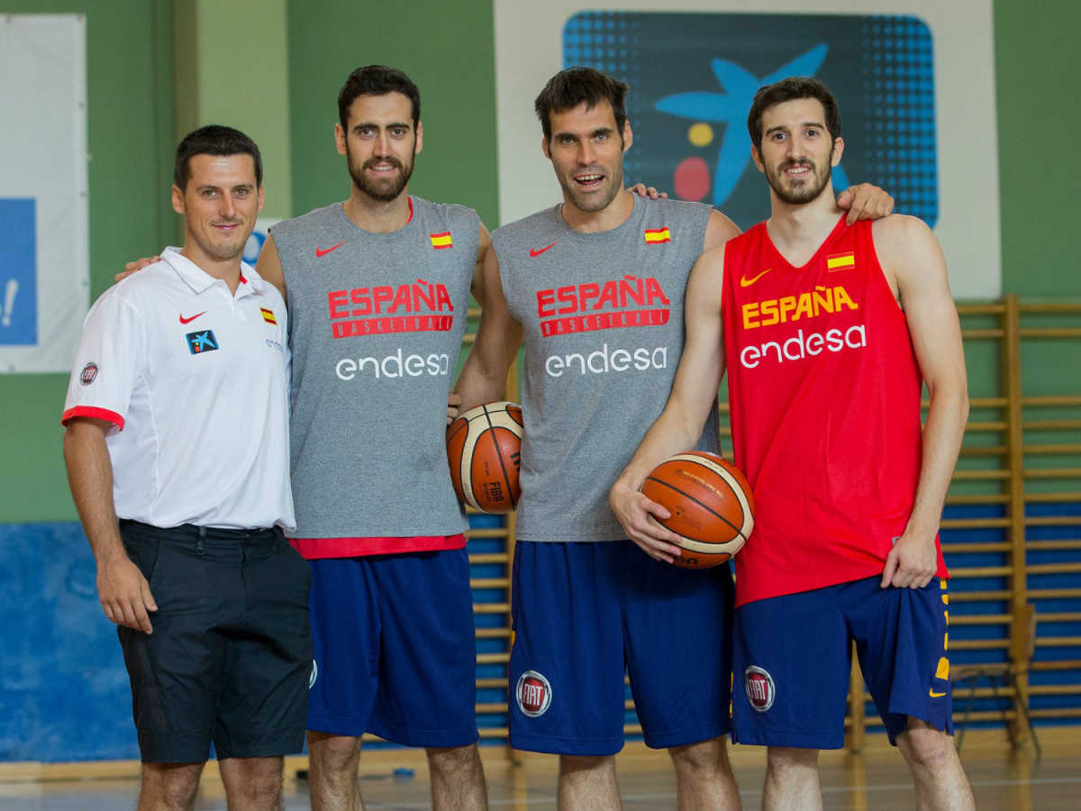 Jordan, Sastre, San Emeterio i Vives, representatns del Valencia Basket a la selecció