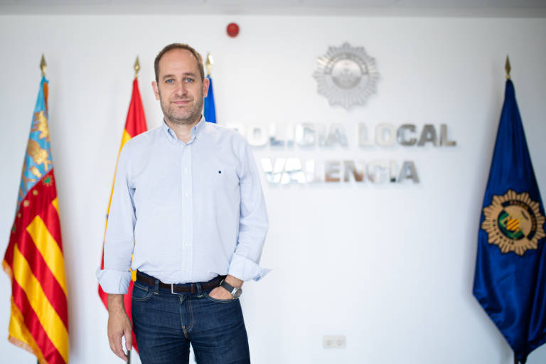 El concejal de Seguridad Ciudadana, Aarón Cano. Foto: ESTRELLA JOVER.