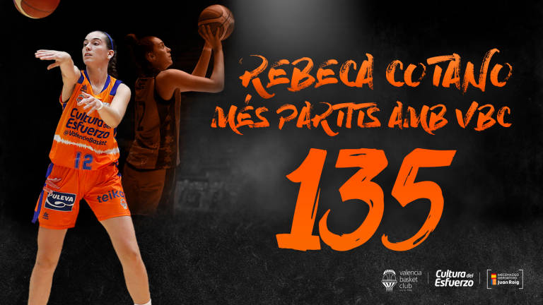 Admirable dentro de poco Lo dudo Baloncesto | Rebeca Cotano, jugadora con más partidos en la historia de Valencia  Basket - Plaza Deportiva