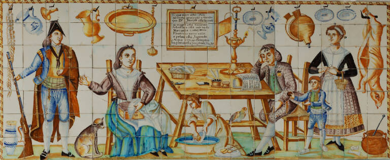 Panel de cocina. Museo Nacional de Cerámica y Artes Suntuarias ‘González Martí'