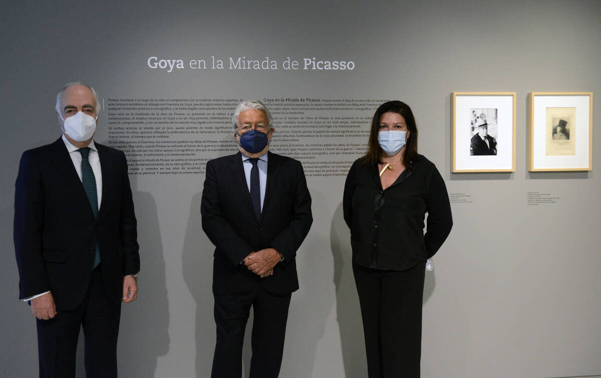 Presentación de 'Goya en la mirada de Picasso'