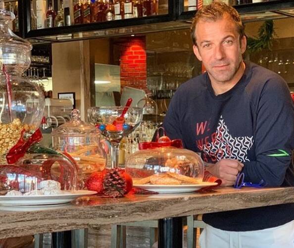 Del Piero, propietario de un restaurante en Los Ángeles.