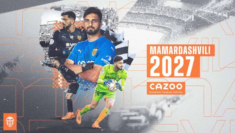 VCF | Mamardashvili renueva con el Valencia hasta 2027 - Plaza Deportiva