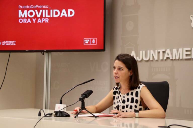  La concejala socialista María Pérez.
